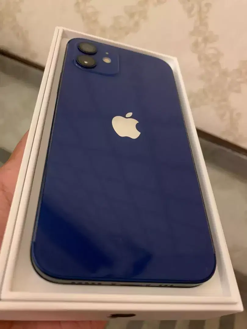 Iphone 12 Blue In Lahore Physical Dual Sim 128Gb
