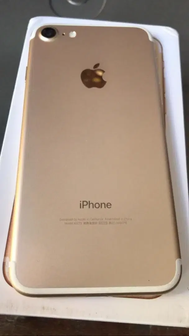 Apple IPhone 7 128 GB Gold In Bhakkar PTA Approved With Box And Accessories