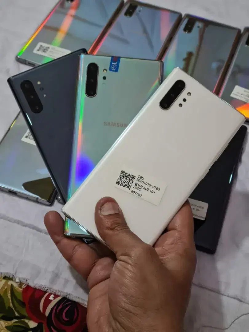 Galaxy Note 10 Plus 512Gb 12gb And 256gb 100% Waterproof And Pta Prove