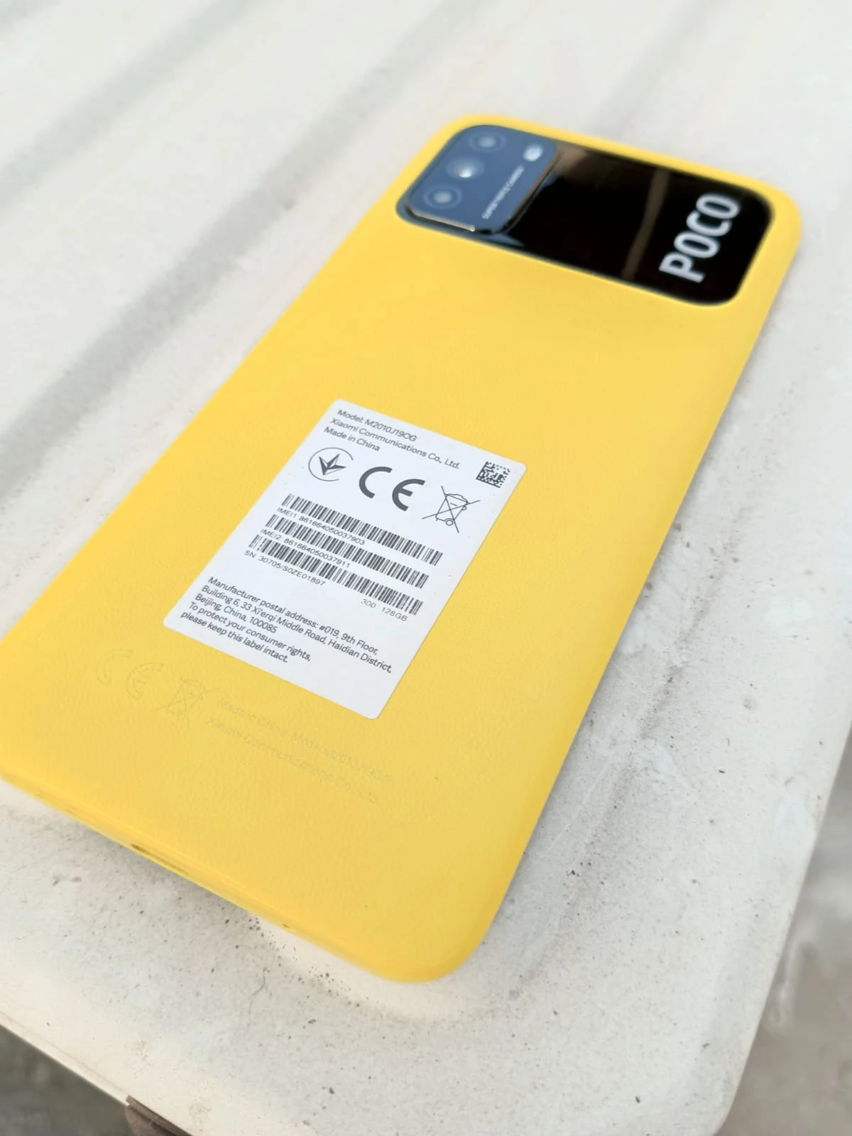 Xiaomi Poco M3 Yellow